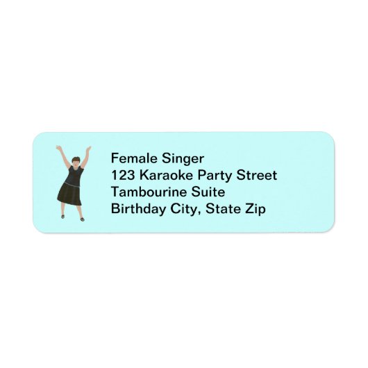 Karaoke-Sängerin (Vorne)