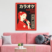 Karaoke Shibuya Tokyo Leinwanddruck (Insitu (Wohnzimmer))