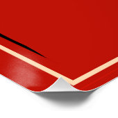 Karaoke Shibuya Tokyo Poster (Ecke)