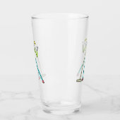 Karaoke-Singender Stockmann Glas (Links)