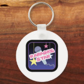 Karaoke-Star Schlüsselanhänger (Vorderseite)