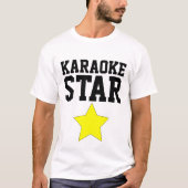KARAOKE STAR T - Shirt (Vorderseite)