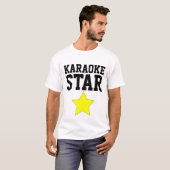 KARAOKE STAR T - Shirt (Vorne ganz)