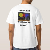 Karaoke T-Shirt (Rückseite)