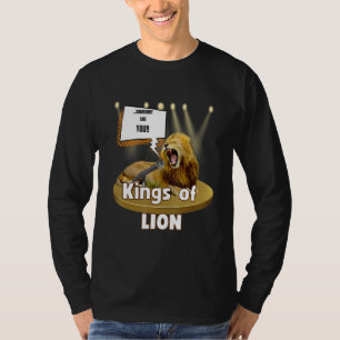 Karaoke-Tiere singen KÖNIGE DES LÖWEN T-Shirt