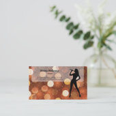 Karaoke Visitenkarte (Stehend Vorderseite)