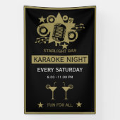 Karaoke Werbeaktion Wall Banner (Vertikal)