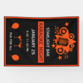 Karaoke Werbeaktion Wall Banner (Horizontal)
