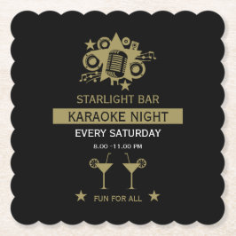 Karaoke Werbeaktion Wall Untersetzer