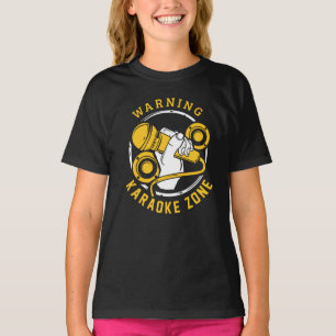 Karaoke-Zone Sänger Musik Geburtstags-Gag T-Shirt