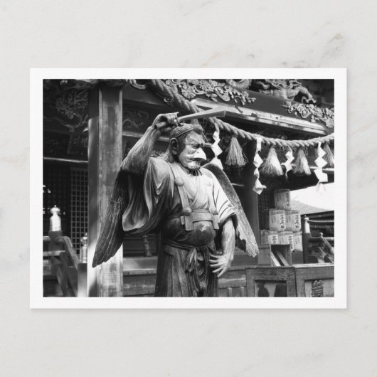 Karasu-tengu, Mount Takao: Japan Postkarte (Vorderseite)