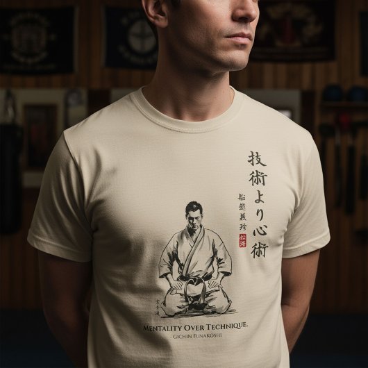Karate 5. Gebot  - Mentalität über Technik T-Shirt