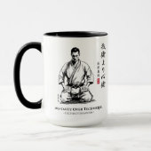 Karate 5. Gebot - Mentalität über Technik Tasse (Links)