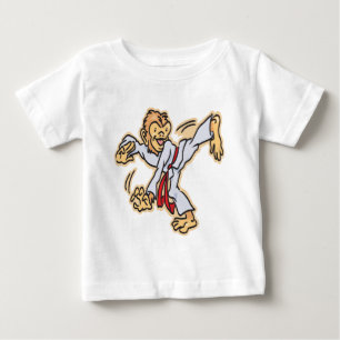 Karate-Affe Baby T-shirt