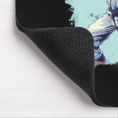 Karate-Affe-Märtyrer Kunst Kickboxen Judo Mma-Affe Mousepad (Ecke)