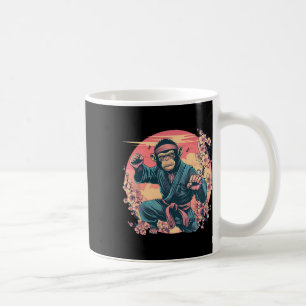 Karate-Affe Sakura Jiu-Jitsu Mma Kampfsport Ki Kaffeetasse