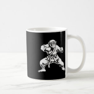 Karate-Affe Taekwondo Kickboxen Mma Judo Affe Kaffeetasse