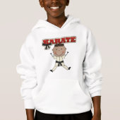 KARATE - Afroamerikaner-Jungen-T-Shirts und Hoodie (Vorderseite)