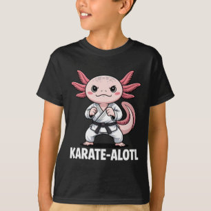 Karate-alotl Axolotl T-Shirt