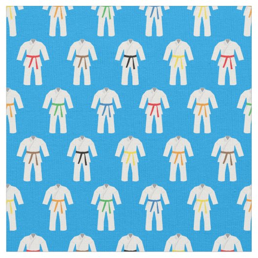 Karate Anzugs Martial Arts Pattern Stoff (Nahaufnahme)