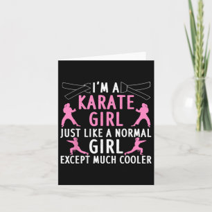 Karate Art for Girls Karate Black Belt Marti Karte