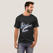 Karate-Astronaut T-Shirt (Vorne ganz)