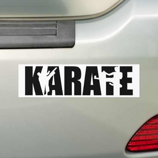 Karate Autoaufkleber (Auf Auto)