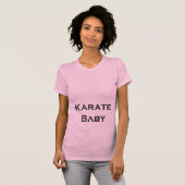 Karate-Baby T-Shirt (Vorne ganz)