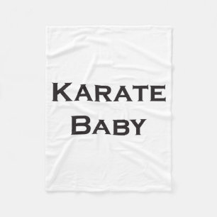 Karate Baby T-Shirt Fleecedecke