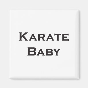 Karate Baby T-Shirt  Magnet