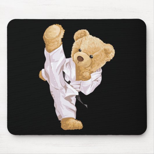 Karate Bear Mousepad (Vorne)