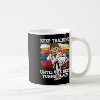 Karate Behielt Training bis der Gürtel schwarz wir Kaffeetasse