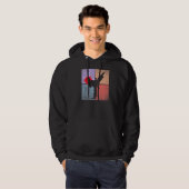 Karate Bel Karate Silhouette Hoodie (Vorne ganz)