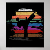 Karate Belt Colors Poster (Vorne)