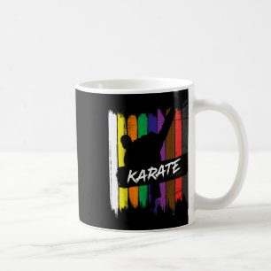 Karate Belt Colors Silhouette Martial Arts Design Kaffeetasse