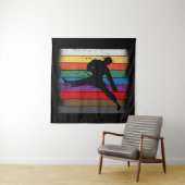 Karate Belt Colors Silhouette Wandteppich (Beispiel (Horizontal))