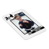 Karate Belt Erreichbarkeit Flexibles Foto Magnet (Rechte Seite)