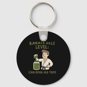 Karate Belt Level kann Jar Tops Martial Arts öffne Schlüsselanhänger