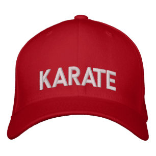 Karate Bestickte Kappe