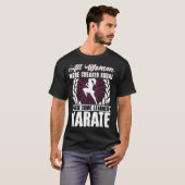 Karate Black Belt Gi Uniform Alle Frauen waren zu  T-Shirt (Vorne ganz)
