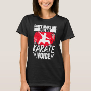 Karate Black Belt Gi Uniform nicht dazu bringen, d T-Shirt