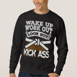 Karate Black Belt Gi Uniform Weck Upwork Outlook H Sweatshirt