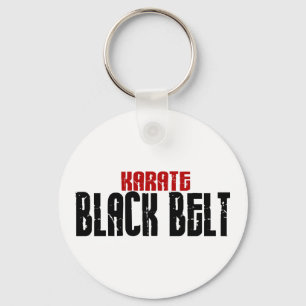 Karate Black Belt Karate Schlüsselanhänger
