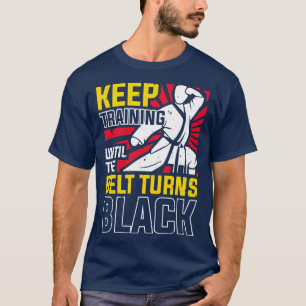 Karate Black Belt Karateka Gift T-Shirt
