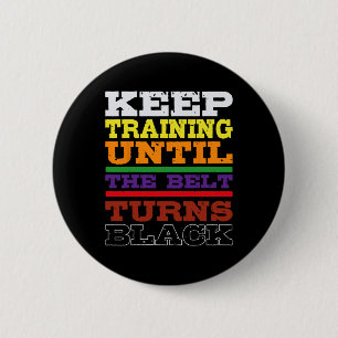 Karate Black Belt Training Japanisch Kampfkunst S Button