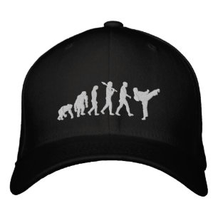 Karate Black Gürtel Martial Artist Fans Bestickte Kappe