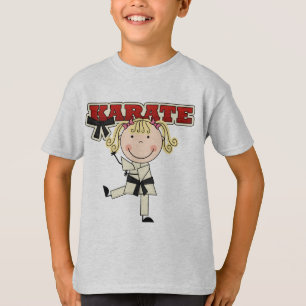 KARATE - blonde Mädchen-T - Shirts und Geschenke