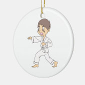 KARATE BOY KERAMIKORNAMENT (Links)