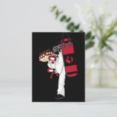 Karate Boy Postcard Postkarte (Stehend Vorderseite)