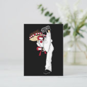 Karate Boy Postcard Postkarte (Stehend Vorderseite)